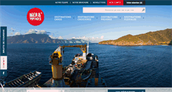 Desktop Screenshot of mer-et-voyages.info